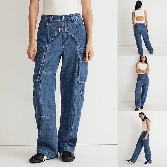 Madewell x Molly Dickson Cargo Jeans - Picture 12 of 12